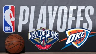 [NBA PLAYOFFS 2024] New Orleana Pelicans v Oklahoma City Thunder  Game 3 - NBA 2K24 Simulation -[4K]