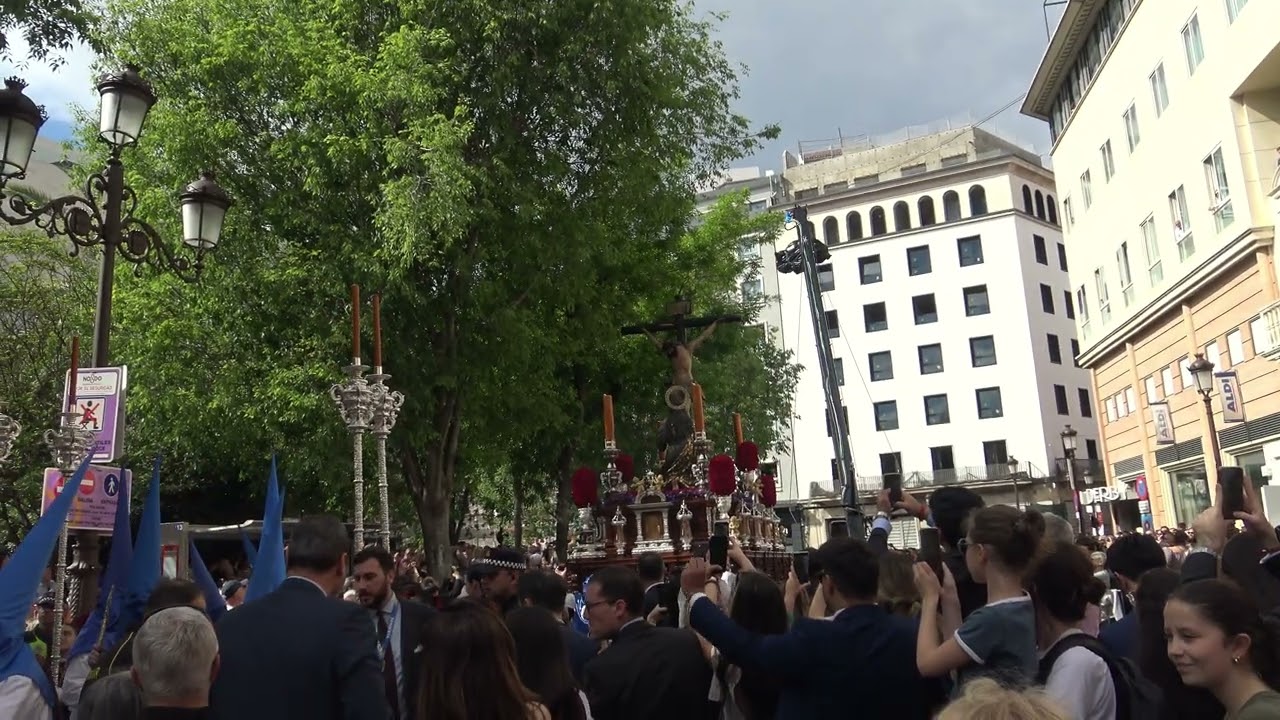 Cristo de la Buena Muerte de la Hiniesta en la Plaza del Duque