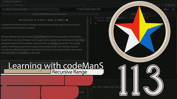 JavaScript Basic 113: Use Recursion to Create a Range of Numbers | FreeCodeCamp