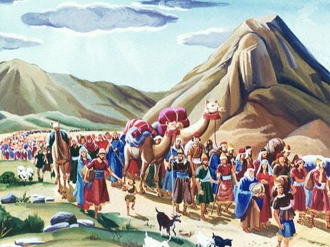 israelites journey through the wilderness