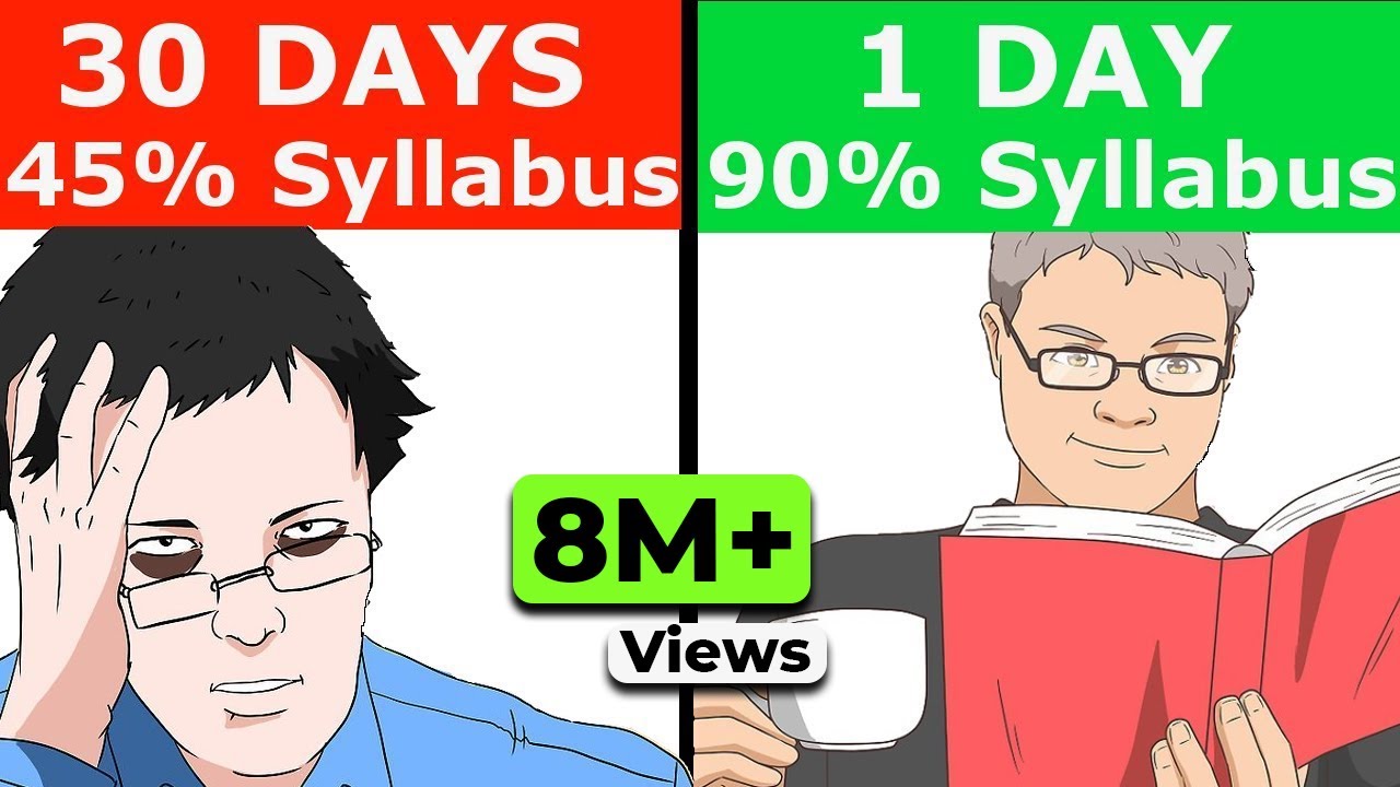 Download FASTEST WAY TO COVER ENTIRE SYLLABUS |1 DAY/NIGHT BEFORE EXAMS | HOW TO STUDY IN EXAM TIME
