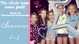 Aldc Teamdance Moms Girls Scene Pack Seasons 1-2 No Credit Needed