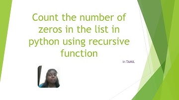 Count the number of zeros in the list in pyhton using recursive function