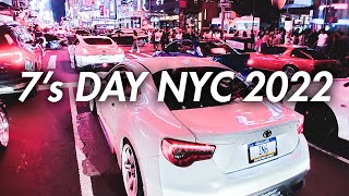 The Best Car Meet Ever | 7's DAY NYC EXPERIENCE | 2022