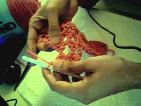 How to make crochet cross part 1 by Inga