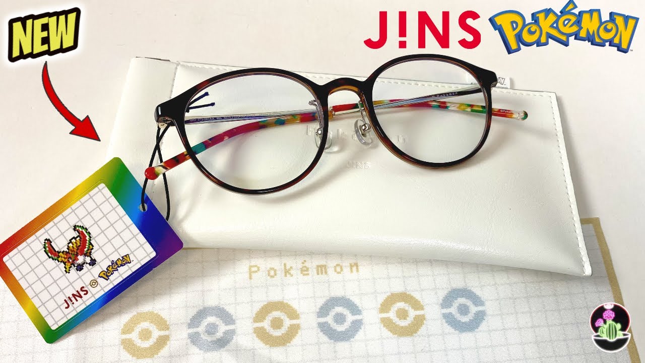 JINS sent me the NEW JINS POKÉMON MODEL Glasses!!! 