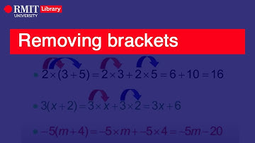 Removing brackets