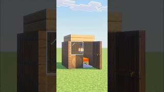 Minecraft 2×2 House #minecraft #shorts