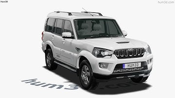 Mahindra Scorpio S11 2023 3D model by 3DModels.org