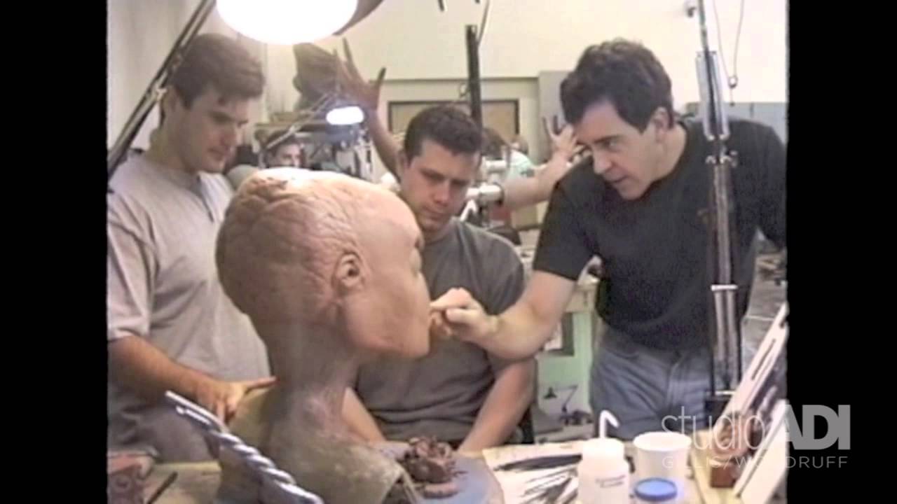 X-FILES Creating Aliens BTS