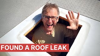 Our Roof is LEAKING  Resealing Skylights