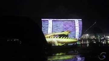 Hệ thống trình chiếu video 3D mapping cung Cá Heo
