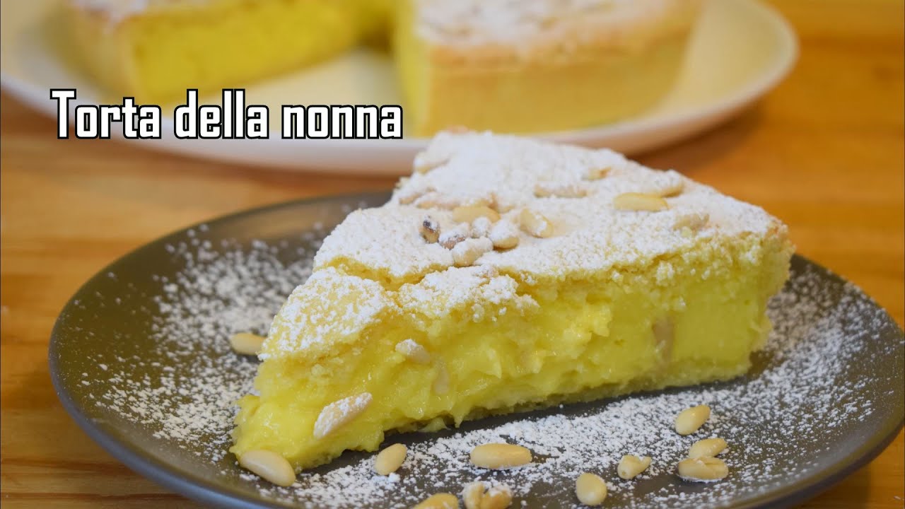TORTA DELLA NONNA ricetta classica || ASMR cooking video - YouTube