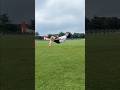 Latihan salto di rumput!!