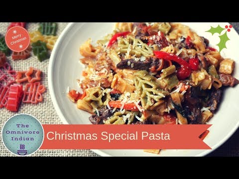 christmas-special-pasta---my-unique-christmas-recipe---venison-pork-pasta-recipe
