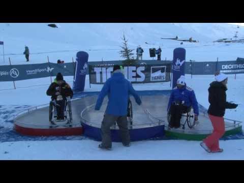 Austria's Roman Rabl wins men's super combined sitting at World Cup in
Tignes