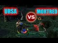 DOTA URSA vs MORTRED (URSA KILLING ROSHAN AT LEVEL 5)