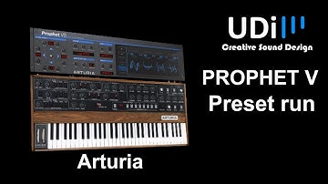 Arturia Prophet V  - Preset Run