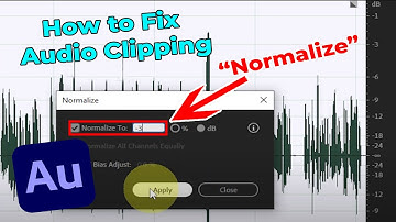 How to Fix Audio Clipping (Normalize) in Adobe Audition