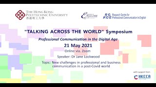 TAW2021 - Opening Talk by Dr Jane Lockwood