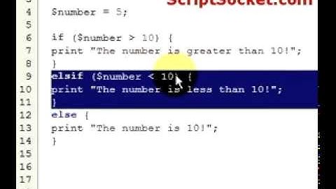 9 Conditionals  if, elsif, else, unless