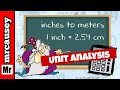 Unit Analysis in Chemistry