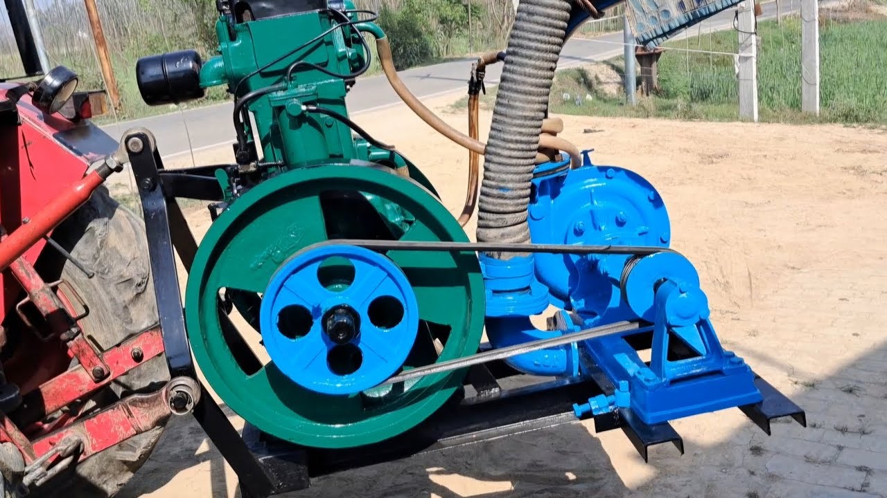 diesel engine pumpset paint 