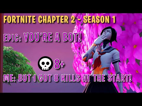 Fortnite Chapter 2 - When you have an 8 Kill Starter but still feel like a Bot [Re-Upload +Music]