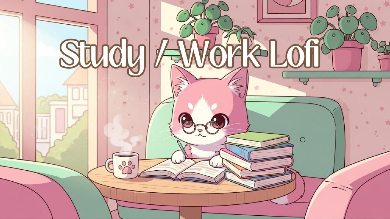 Lofi Music for Studying, Working & Deep Focus | Cozy Cafe Coworking