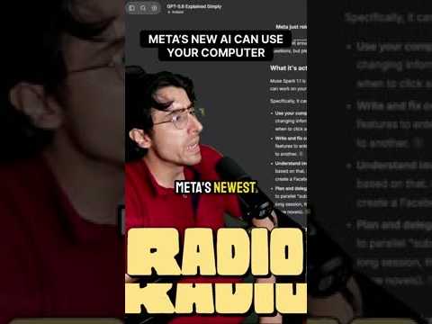 Meta's new AI can now control your computer to finish tasks.