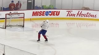 You Have To See Nick Suzuki's Great Training Session