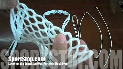 Stringing the SportStop Way: Part One
