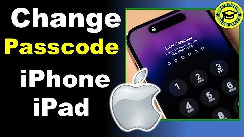 how to change the passcode on iPhone ,iPad or iPod Touch