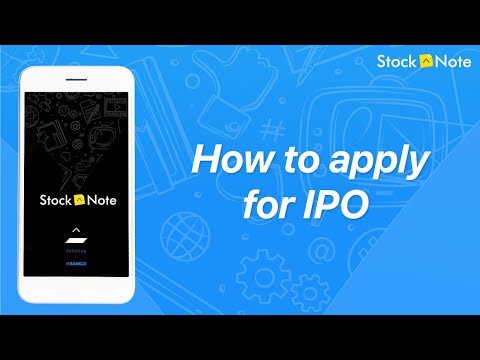 How to apply for IPO via StockNote -Aether Industries Limited