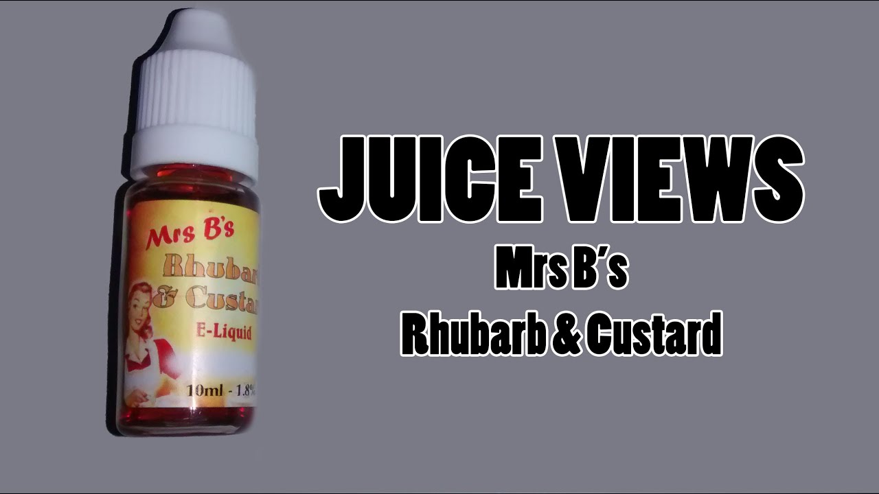 This time around I share some thoughts on a Rhubarb and Custard e-juice fro...