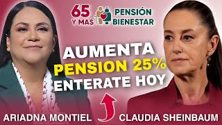 🥳Hoy Se Destapa Noticion Aumento Del ¿25%? A La Pensión Bienestar 📉 Cobralo En Enero Bienestar 2025