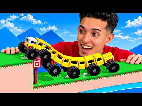 VOCÊ CONSEGUE PILOTAR ESSE CARRO COM 12 RODAS?