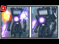 ALL NEW UPGRADED TITAN TV MAN MORPH in OMEGA TITANS ROLEPLAY - Roblox