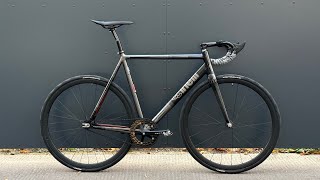 2015 Cinelli Mash Parallax Charcoal - Project Scratchnelli Fixed Gear Dream Build | Fixie Corner Wealth