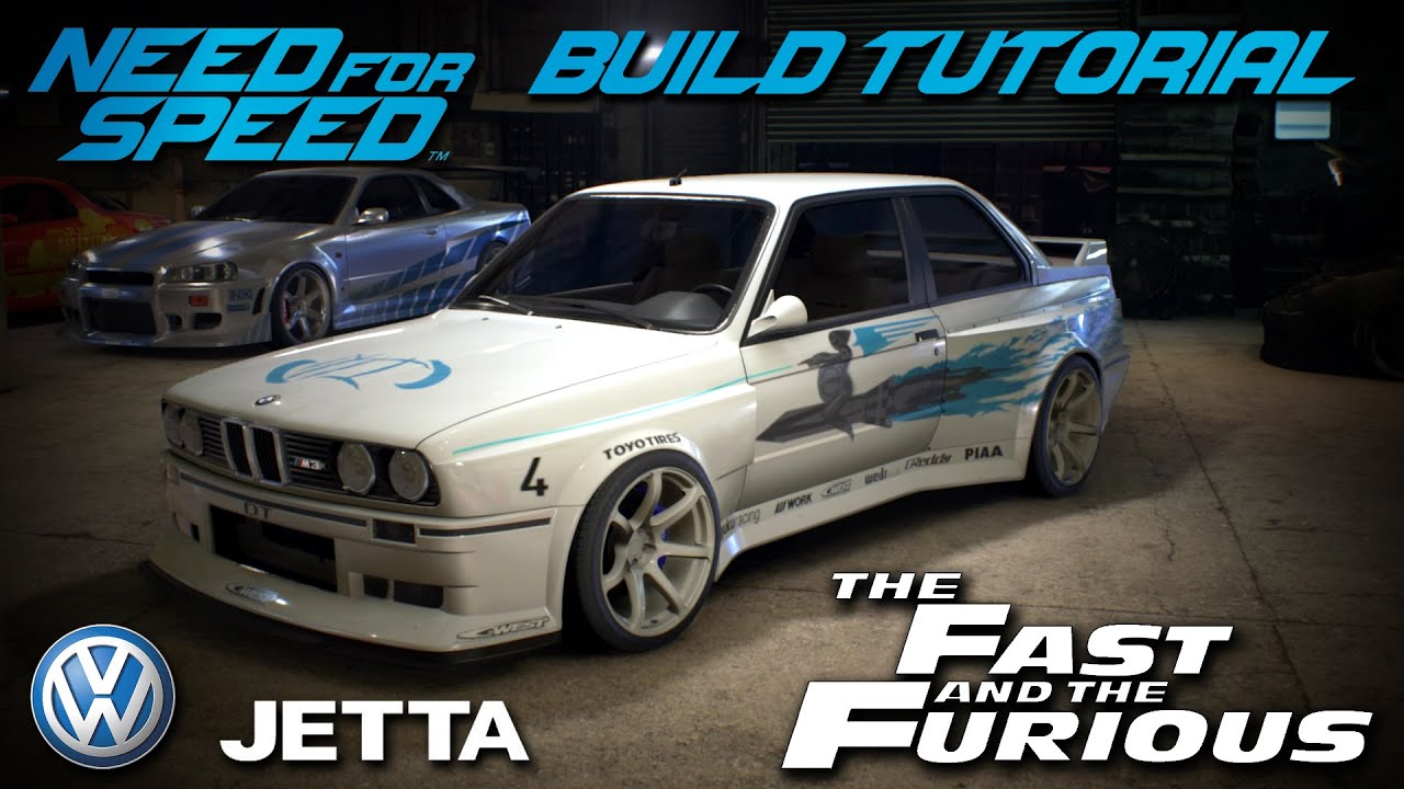 Need for Speed 2015 The Fast & The Furious Jesse's Volkswagen Jetta