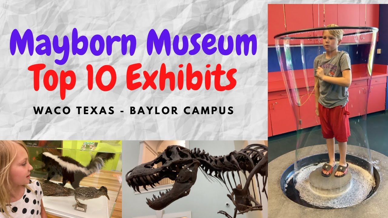 Mayborn Museum in Waco, Texas located on Baylor University Campus YouTube