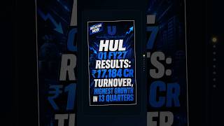 Hindustan Unilever Limited (HUL) Q1 FY27 Results: ₹17,184 Cr Turnover, Highest Growth in 13 Quarters