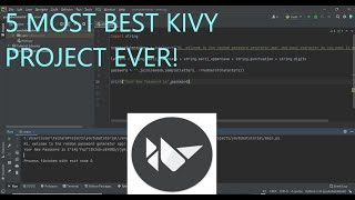 Most 5 Best Python Kivy Projects Ever [python language 2023]