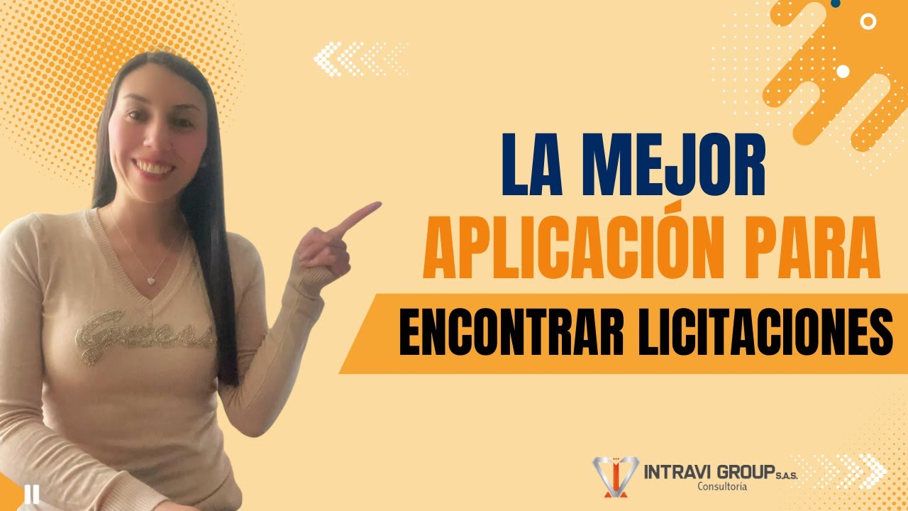 La mejor aplicación para buscar licitaciones en Colombia