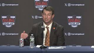 Penn State 22, Clemson 10 Dabo Swinney Postgame Reaction