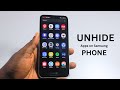 How to Unhide Apps on Samsung Phone