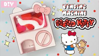 DIY Hello Kitty Vending Machine Free Printable