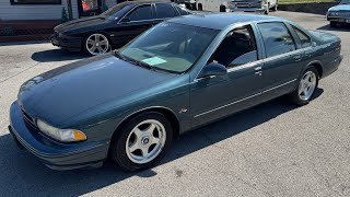 Test Drive 1995 Chevy Impala SS SOLD $12,900 Maple Motors #3507