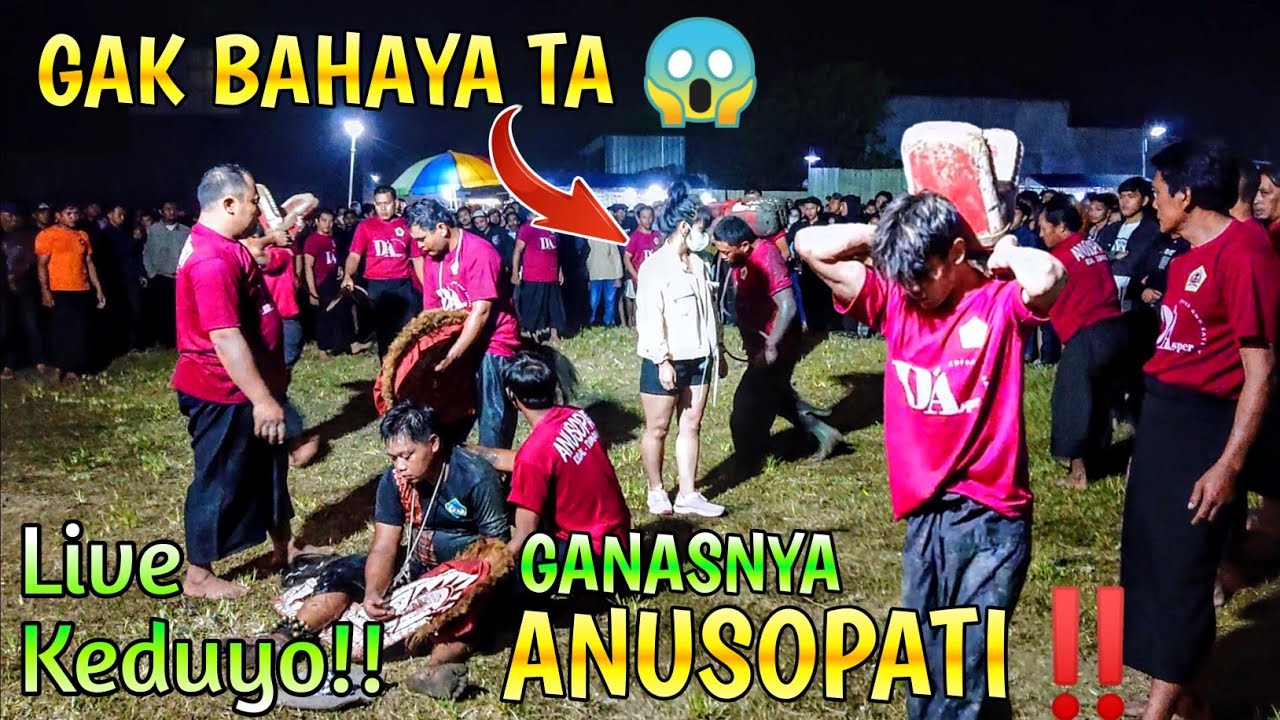 Cewek ini di bawa ke tengah KALANGAN‼️ANUSOPATI RUKUN SEJATI Live Keduyo