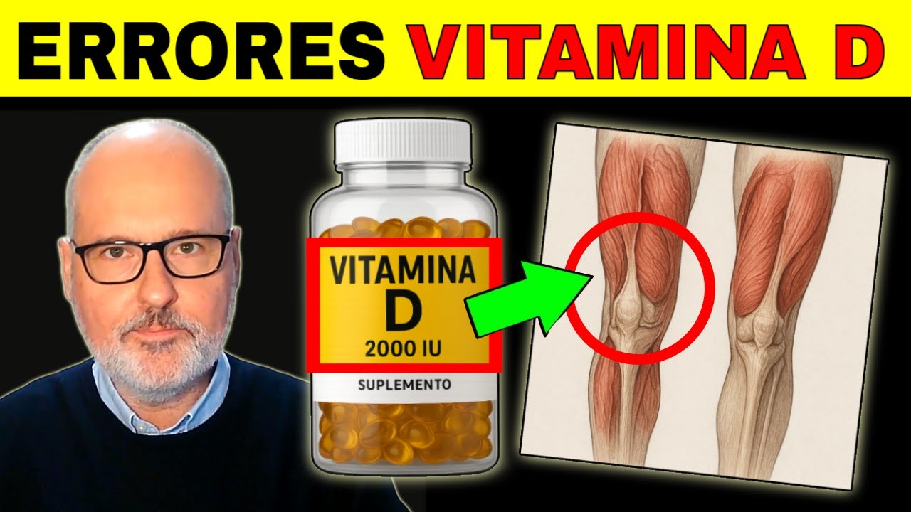TOMAS VITAMINA D y sigues DÉBIL: Lo que haces MAL